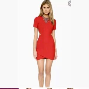Elizabeth and James Skylin Mini Dress with Cutouts